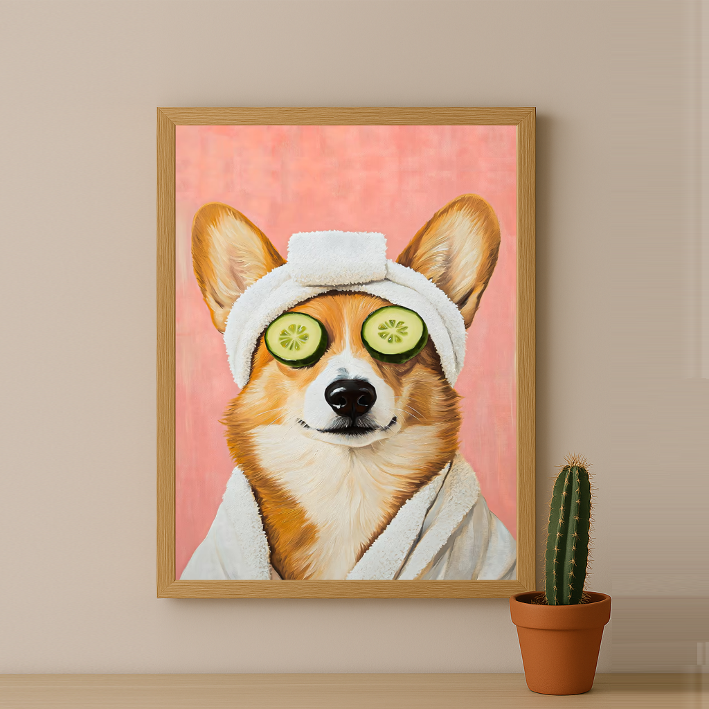 Chien concombre - Poster