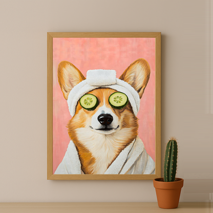 Chien concombre - Poster