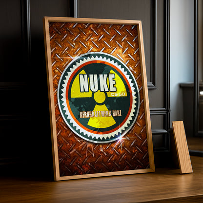 Cadre Photo Counter Strike - CS GO Nuke