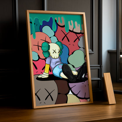 Cadre photo Kaws - Halloween