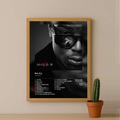 Cadre photo M.I.L.S 3 Ninho