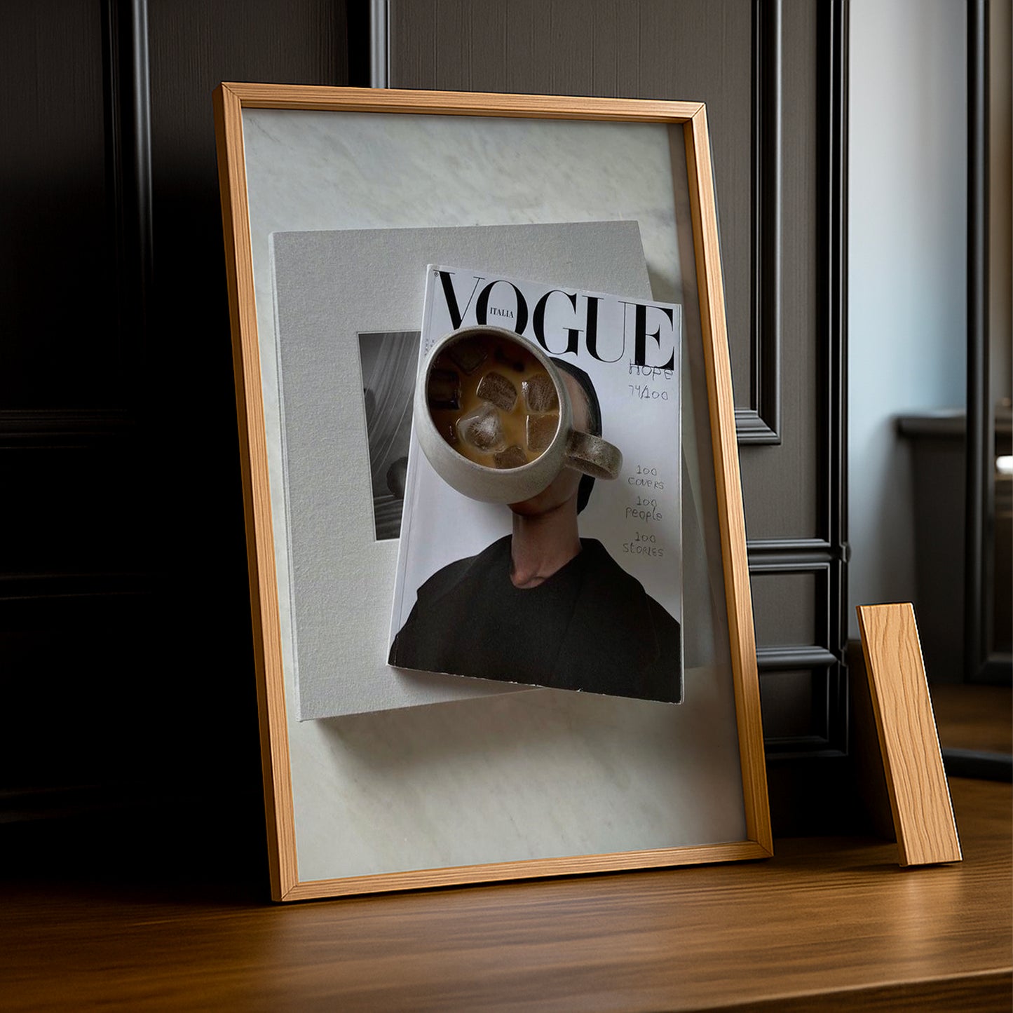 Cadre photo Vogue - Coffee