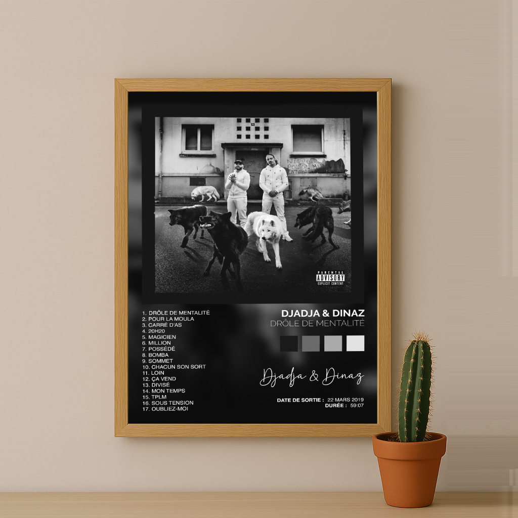 Cadre photo Album - Drôle de Mentalité Djadja & Dinaz