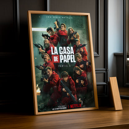 Cadre photo La casa de papel