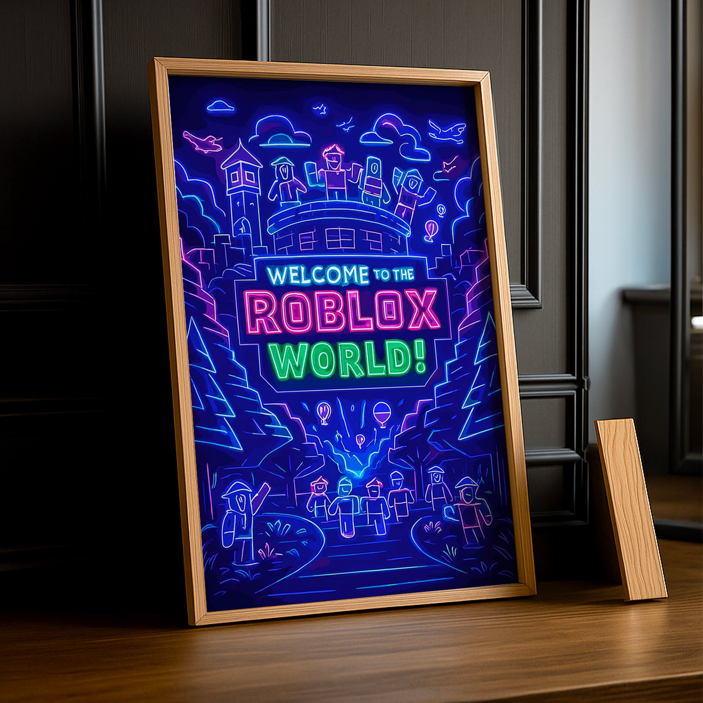 Cadre Photo Roblox - World