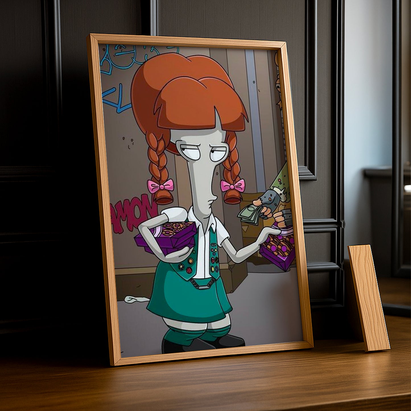 Cadre Photo American Dad - Roger Déguisement