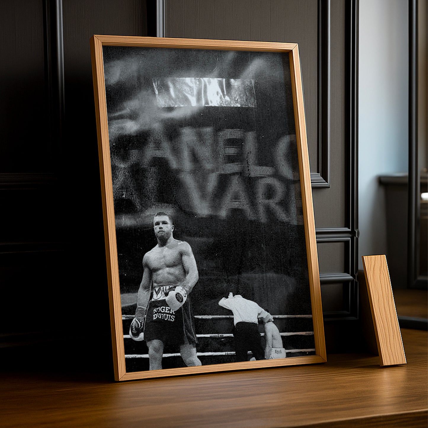 Cadre Photo Boxe - Canelo Dark