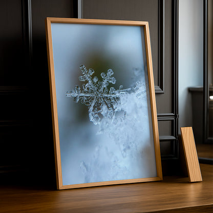 Poster Photo Naturel - Un Flocon