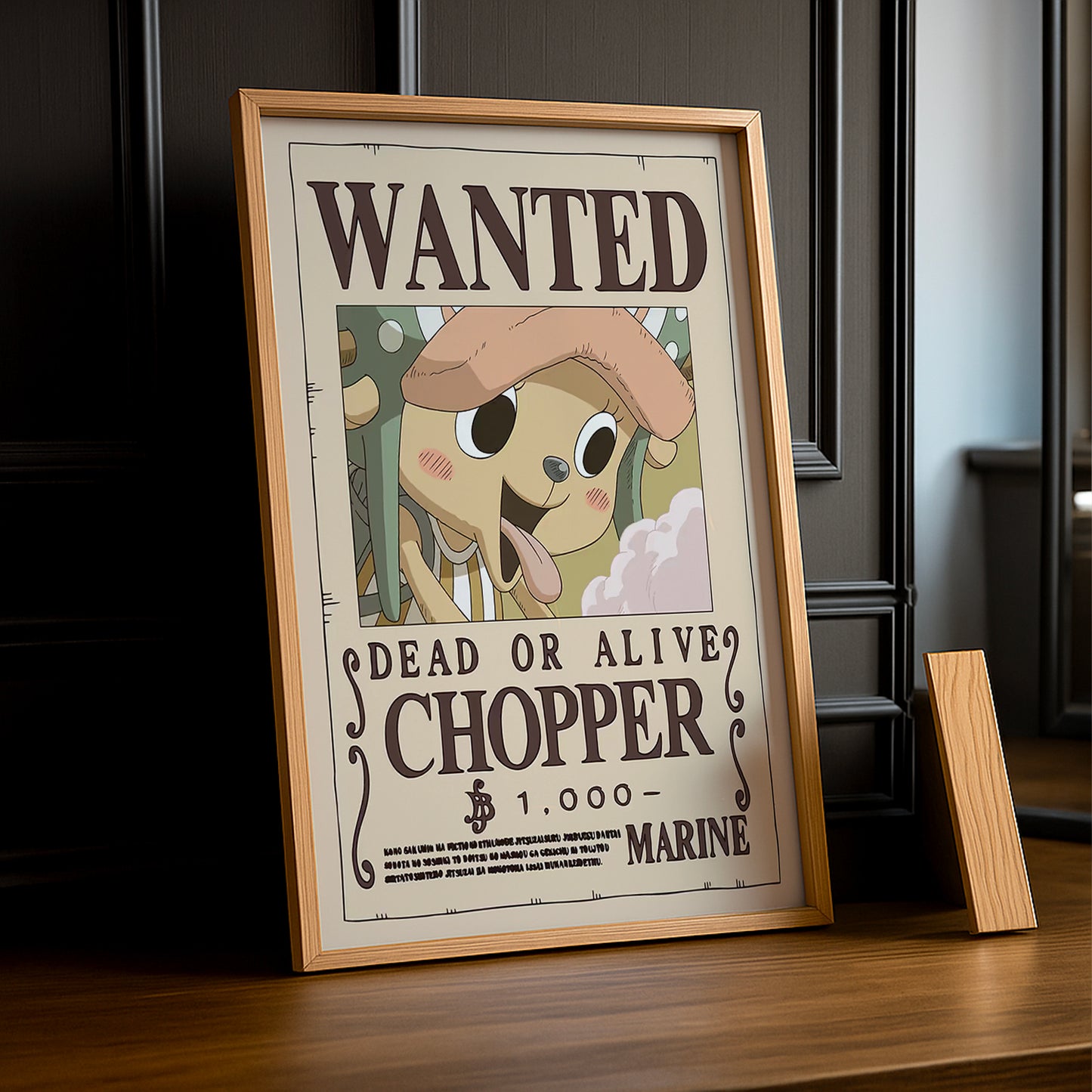 Cadre photo One Piece - Wanted Chopper