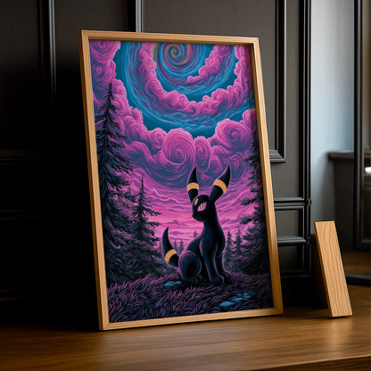 Cadre Photo Pokémon - Noctali