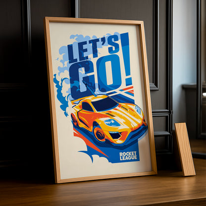 Cadre Photo Rocket League - Let's Go