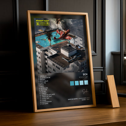 Poster SCH - Album Rooftop