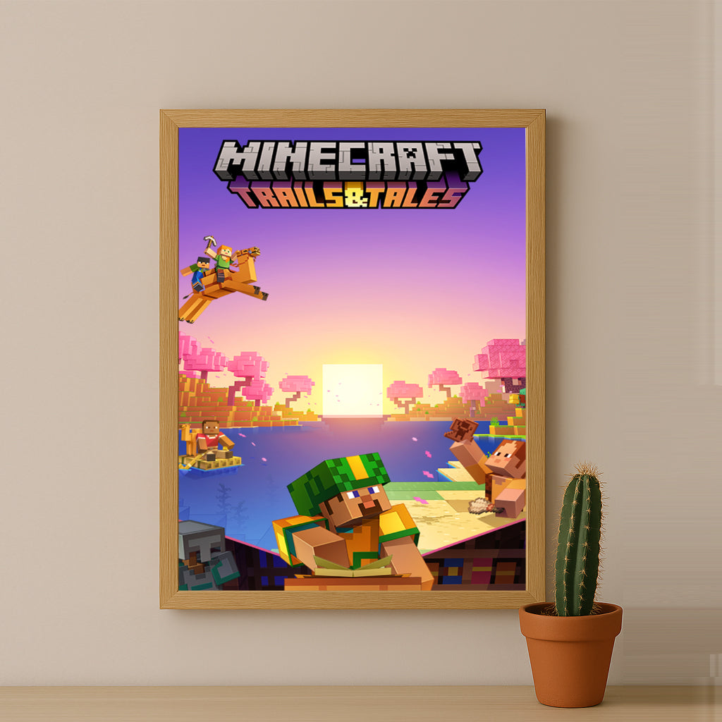 Cadre photo Minecraft - Trails & Tales