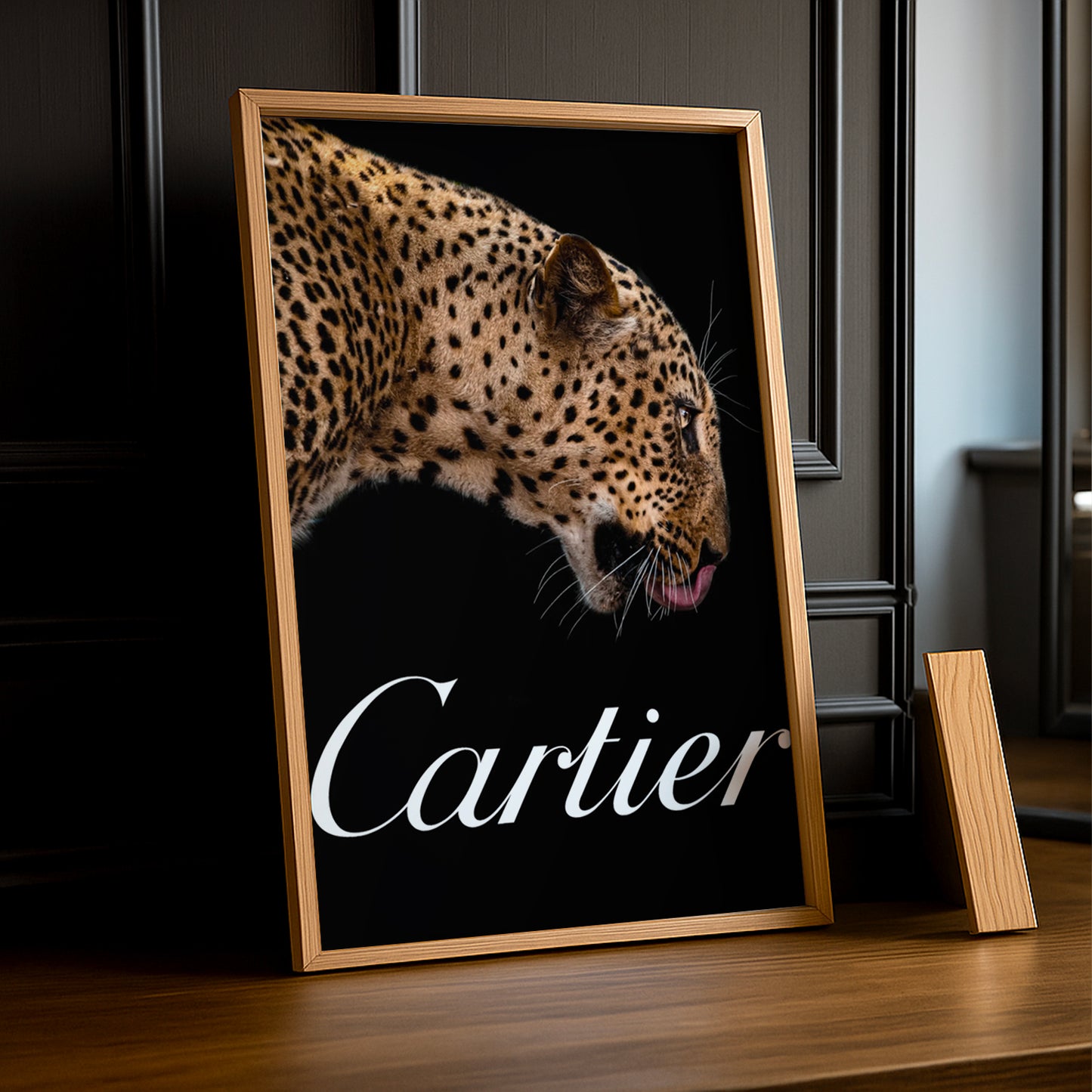 Cadre photo Cartier Tigre