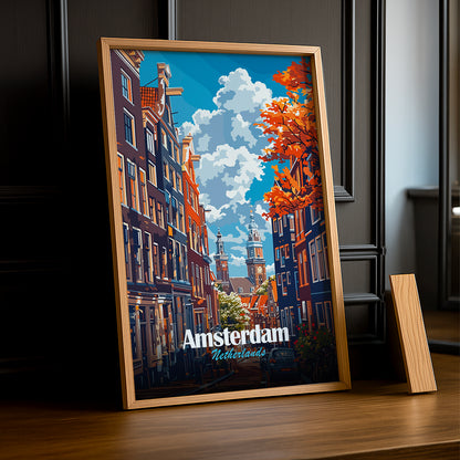 Cadre photo Amsterdam Netherlands