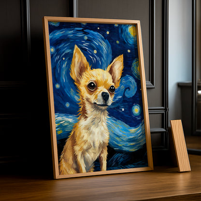 Cadre Photo Chien - Chiwawa illustration