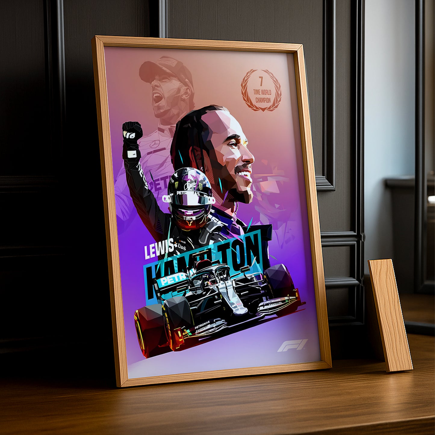 Cadre photo Lewis Hamilton Formula 1