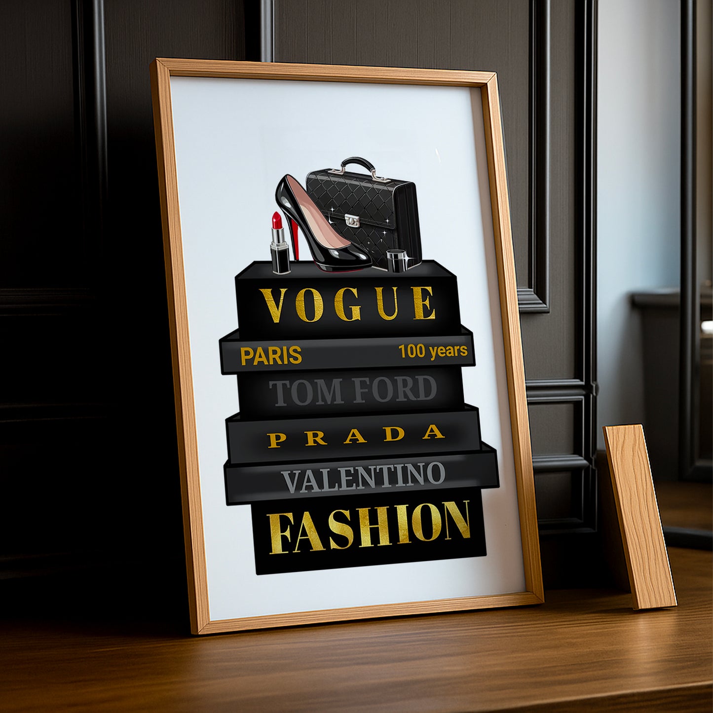 Cadre photo Mode - Black Book