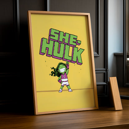 Cadre photo She Hulk Marvel