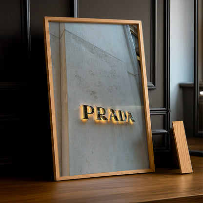 Cadre Photo Prada - Gold