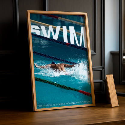 Cadre Photo Natation - Swim