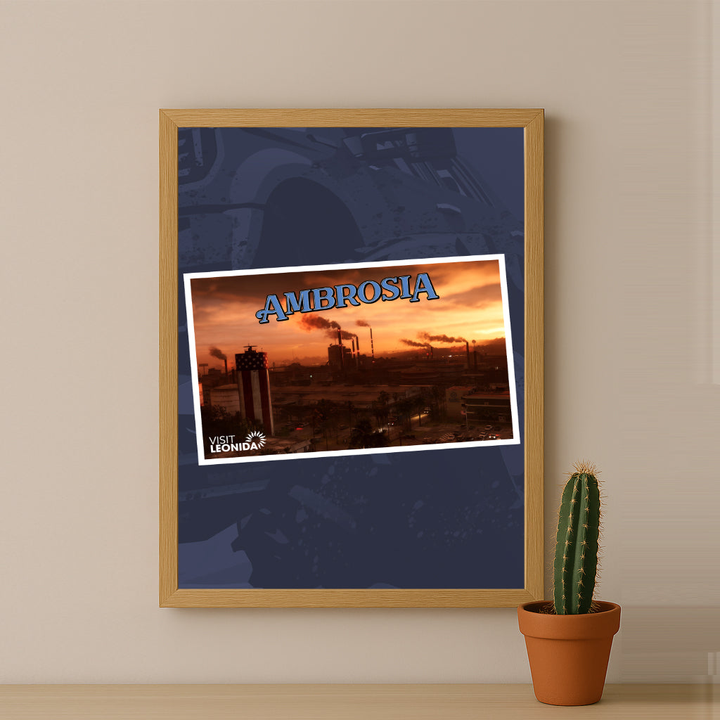 Poster Grand Theft Auto VI - Ambrosia City