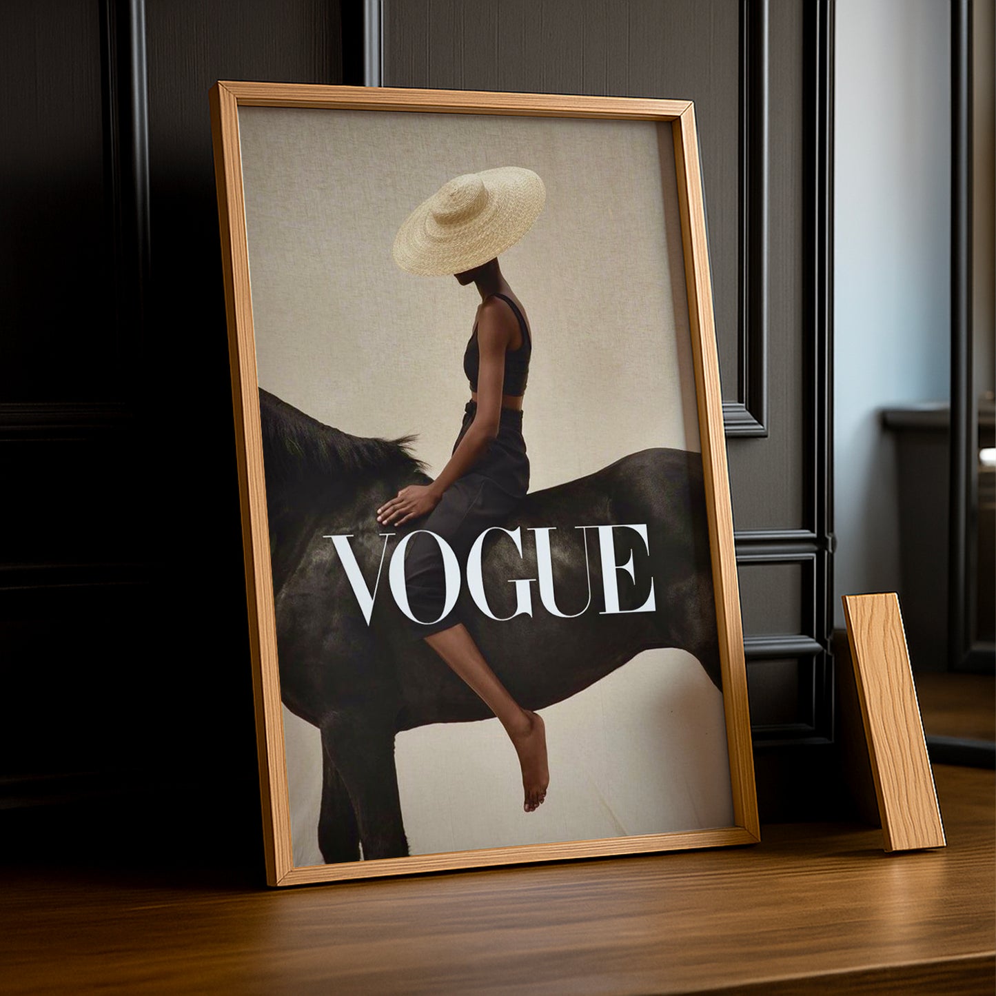 Poster Photo Vogue - Cheval