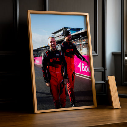 Poster GP Explorer The Last Race - Squeezie et Amine