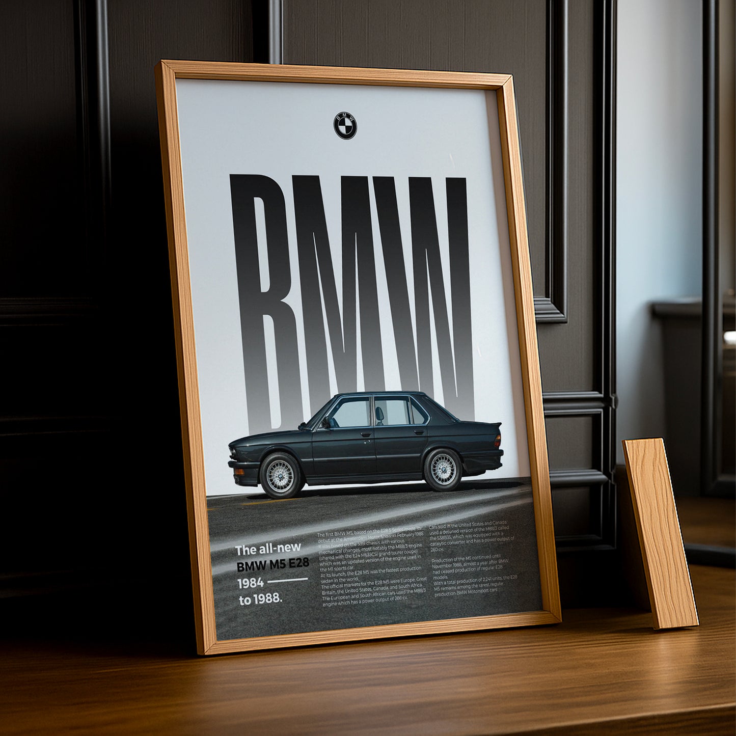 Poster Voitures - BMW M5 E28
