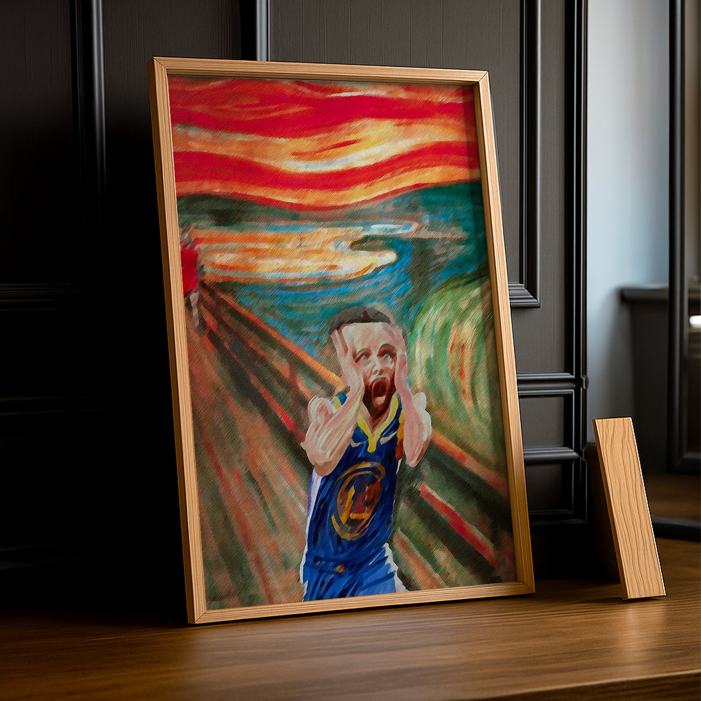 Cadre photo NBA - Curry Funny