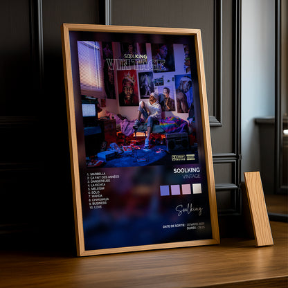 Cadre photo Album Musicaux - Vintage de Soolking