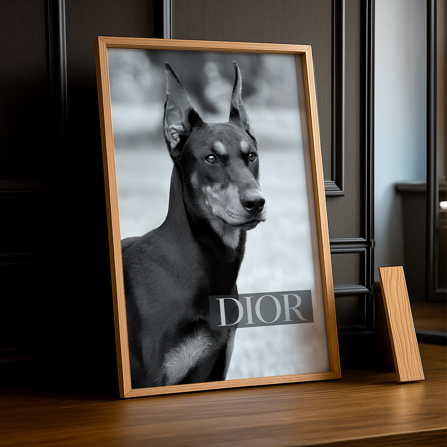Cadre photo Dior Dog
