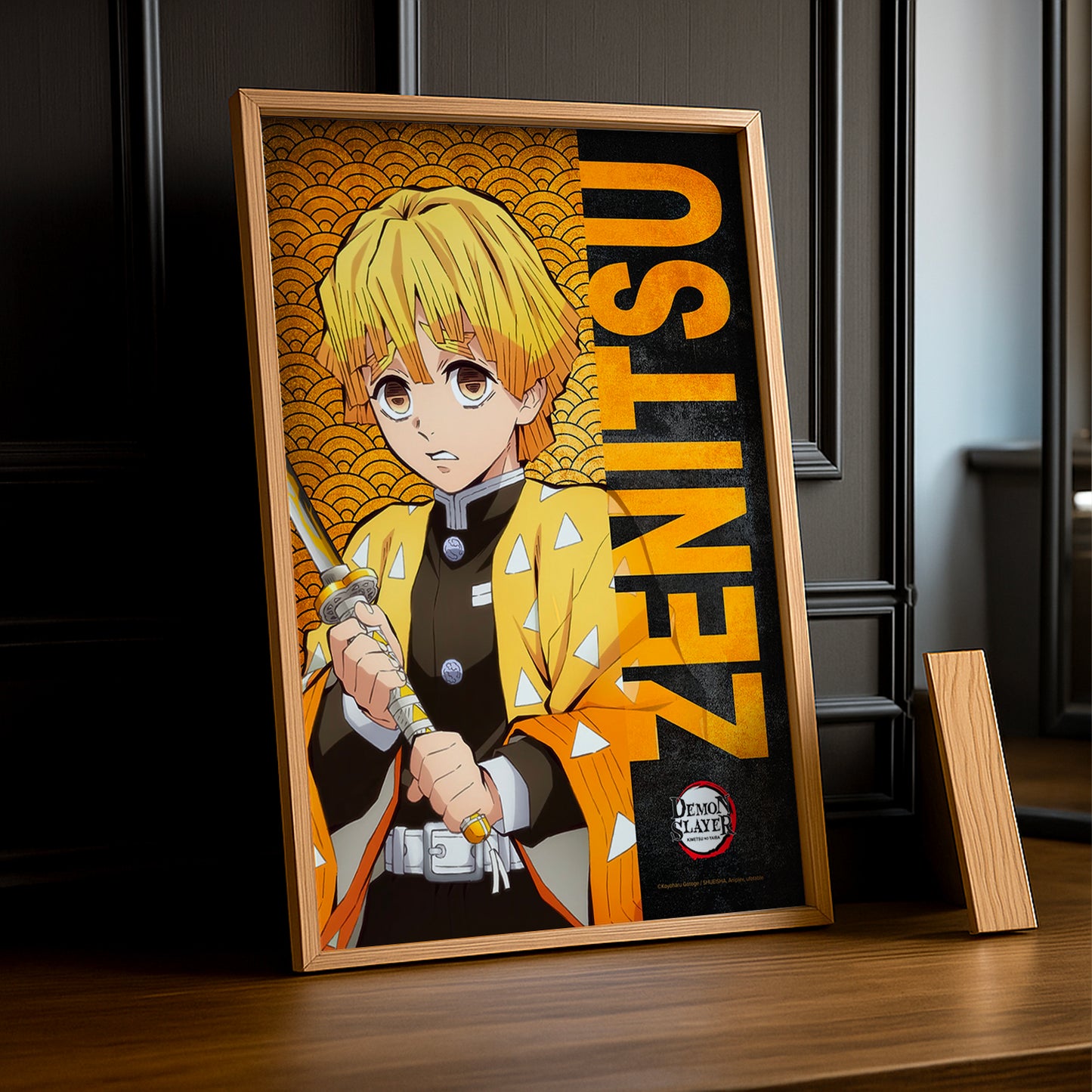 Cadre Photo Demon Slayer - Zenitsu
