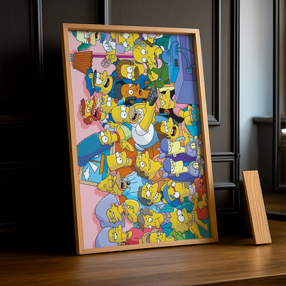 Cadre Photo Les Simpsons