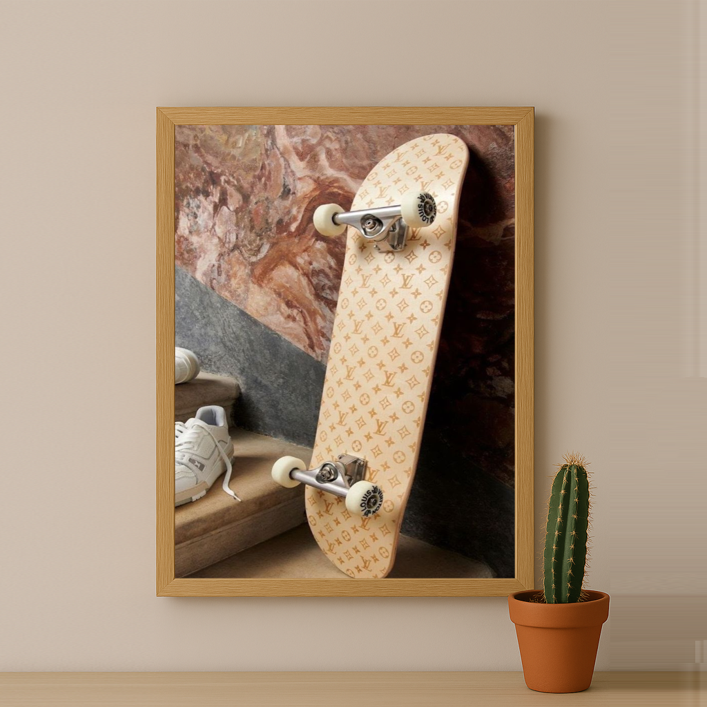 Cadre photo Louis Vuitton Skate