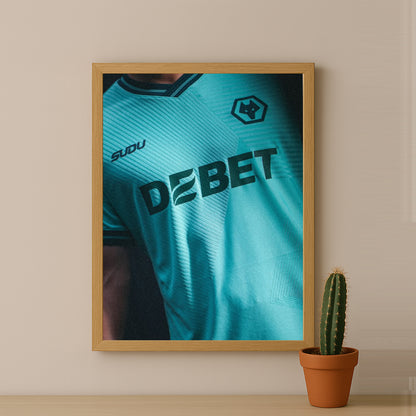 Cadre photo - Maillot Wolves 25-26