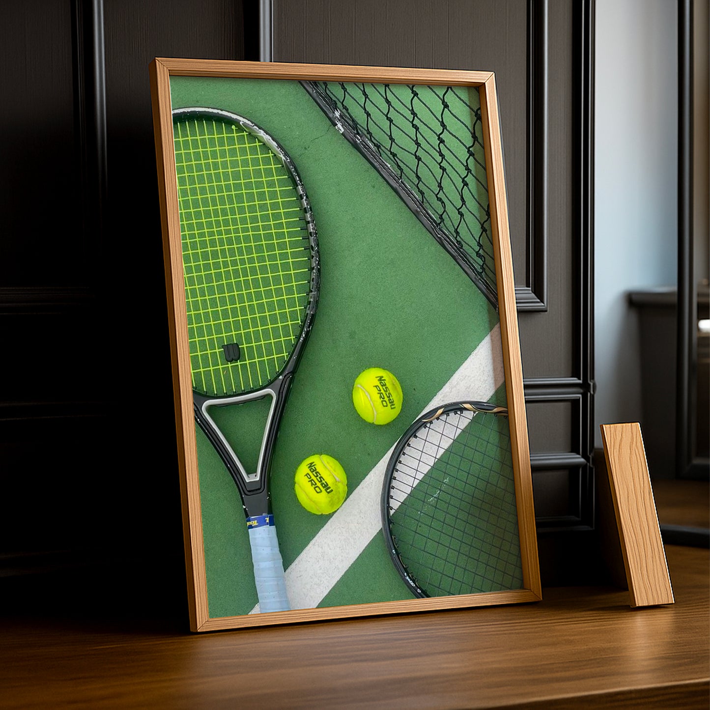 Cadre photo Tennis - Green Court