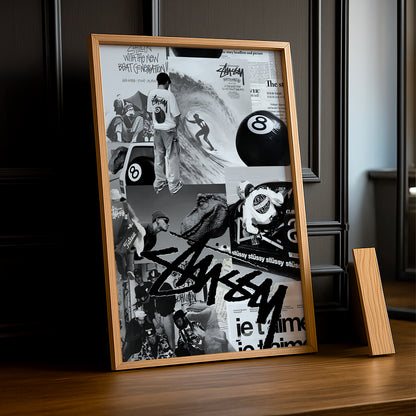 Poster Stüssy - Magazine