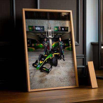 Poster encadrée GP Explorer - Écurie Subway Mister V x PLK