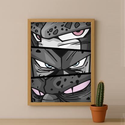 Poster Dragon Ball Z - Eyes Villians