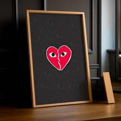 Cadre photo Comme des garçons