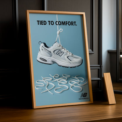 Cadre Photo New Balance - Tied to comfort