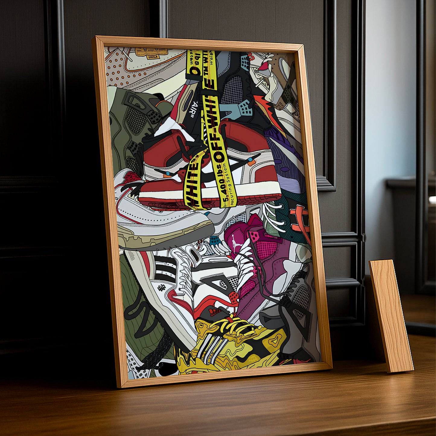 Cadre photo Off-White x Nike