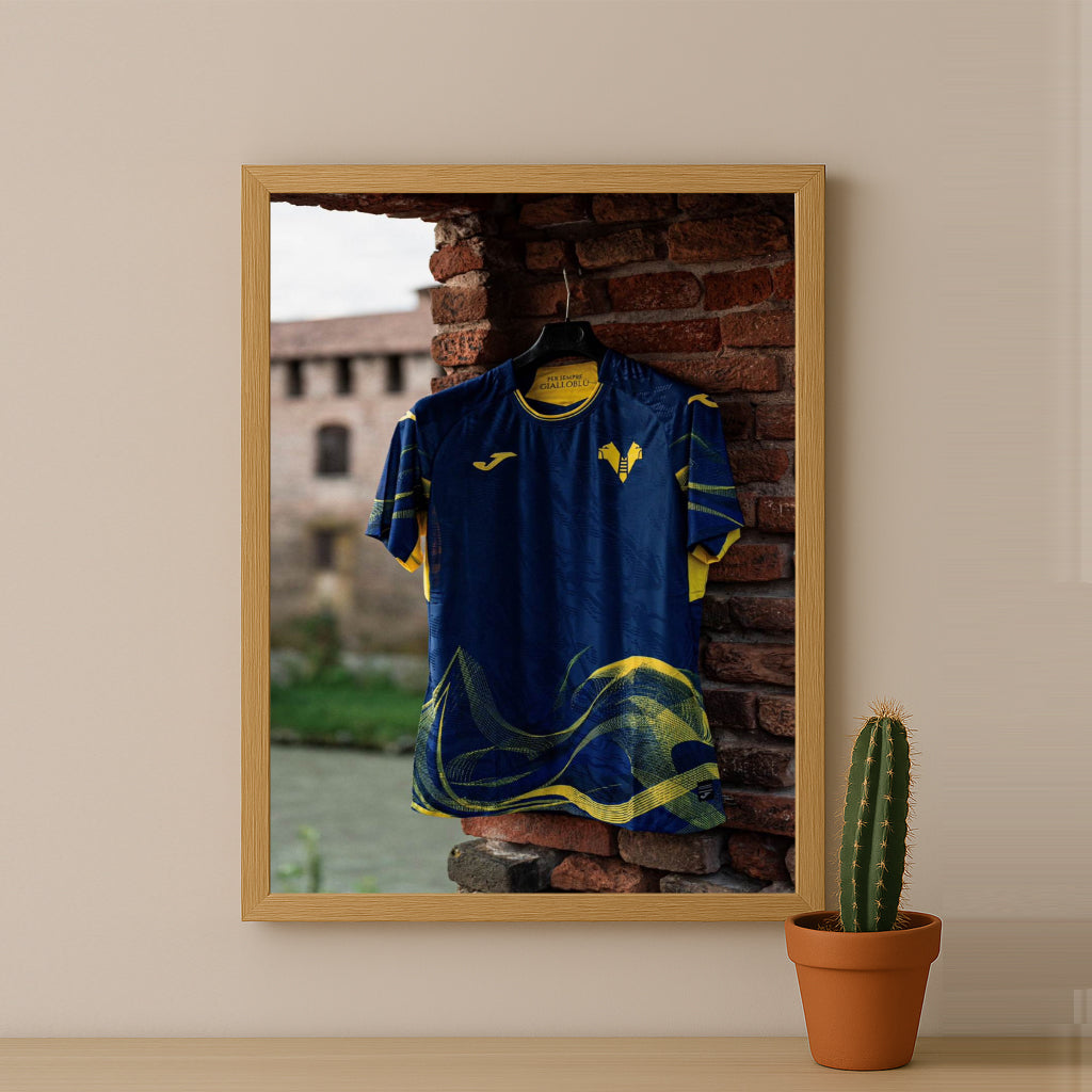 Poster Maillot Football - Hellas Verona Kit 25-26