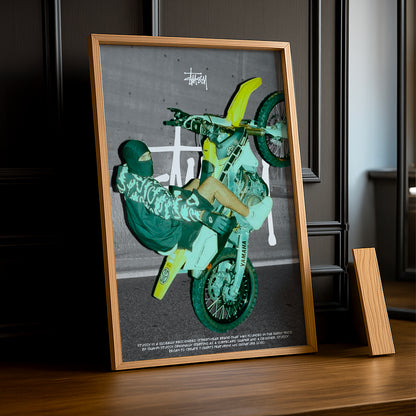 Stüssy Cross - Poster