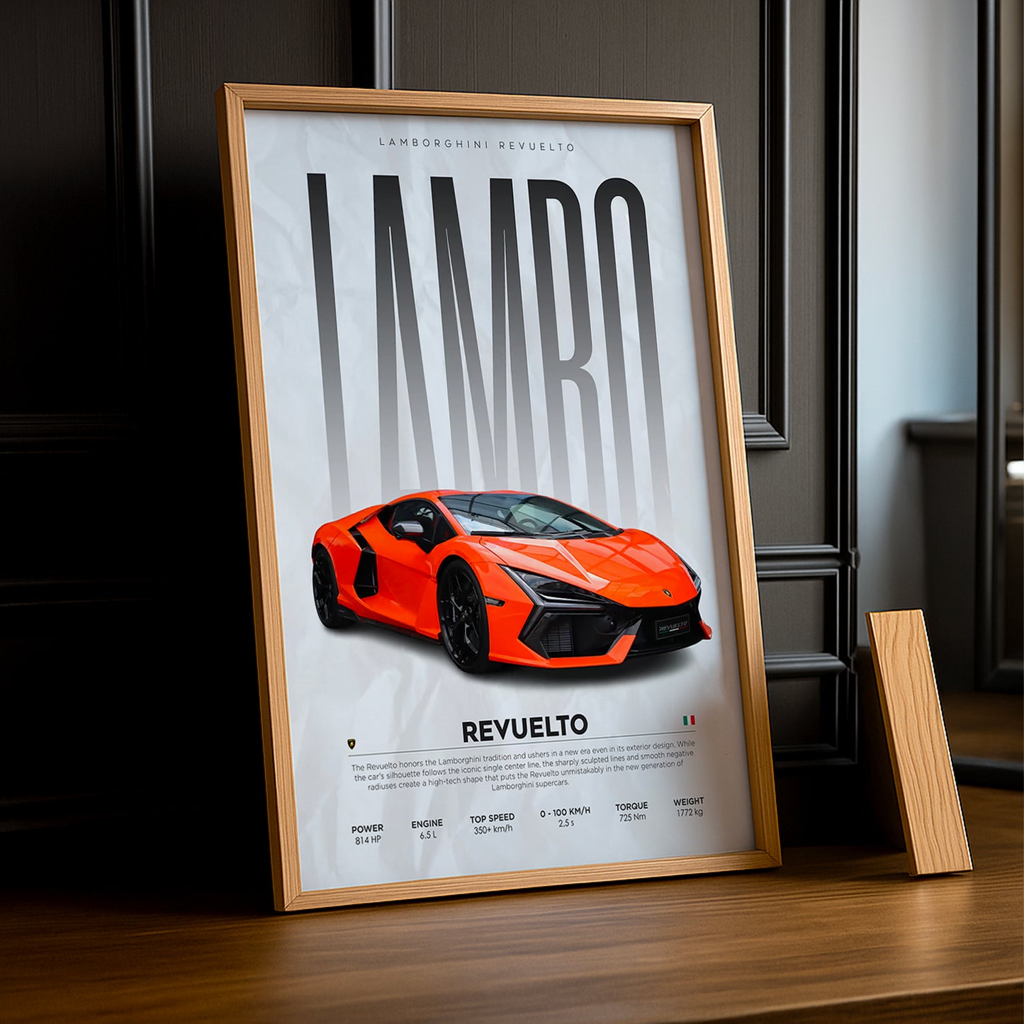 Cadre photo Lamborghini Revuelto