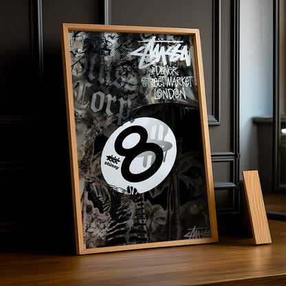 Poster Stüssy - Dover Street Market London