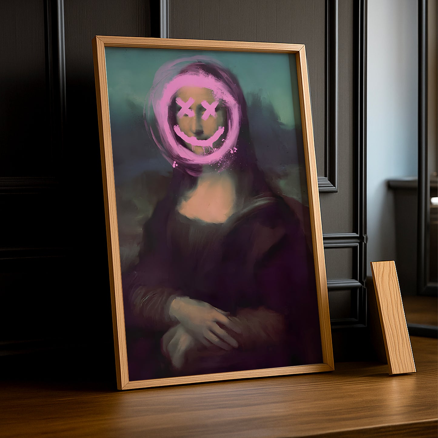 Cadre photo Mona Lisa Pop Art