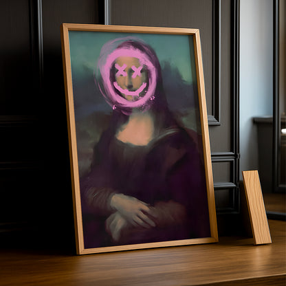 Cadre photo Mona Lisa Pop Art