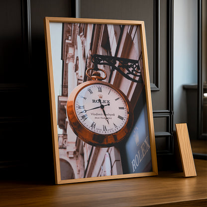 Cadre photo Rolex horloge